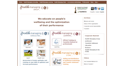 Desktop Screenshot of healthmanaging.com